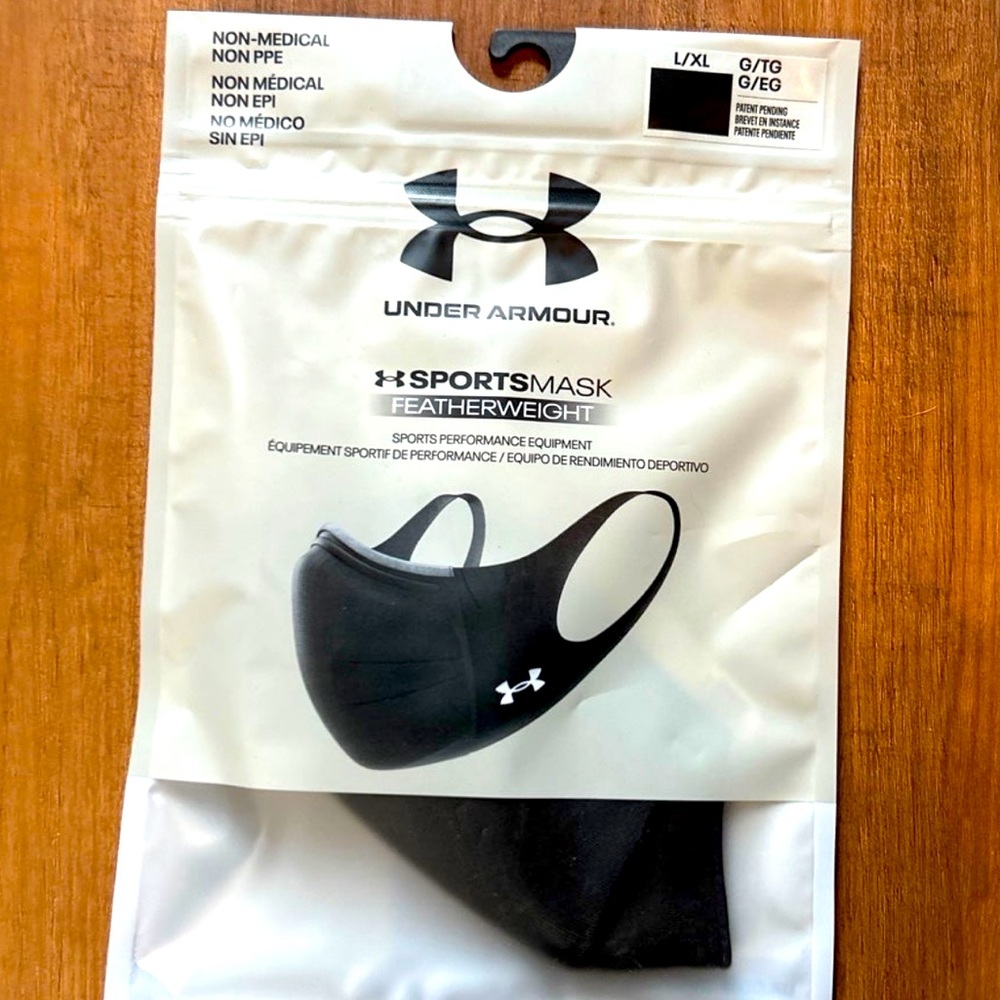 Under Armour face covering